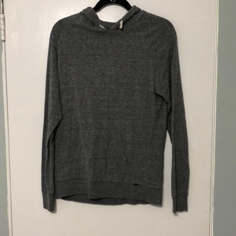 PacSun Gray Hooded sweatshirt